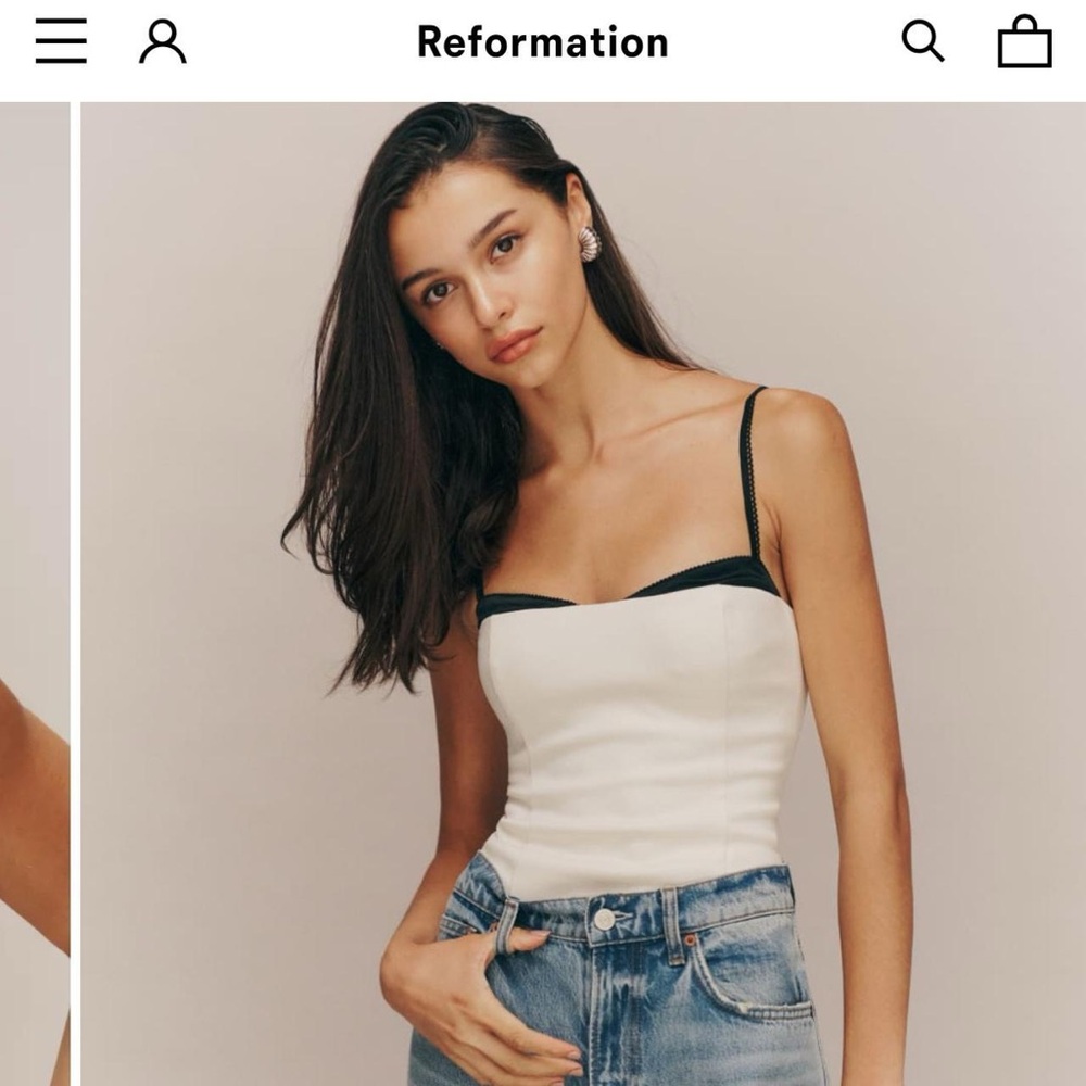 Reformation Melanie top